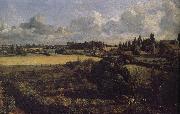 John Constable The Kitchen Garden at East Bergholt House,Essex oil